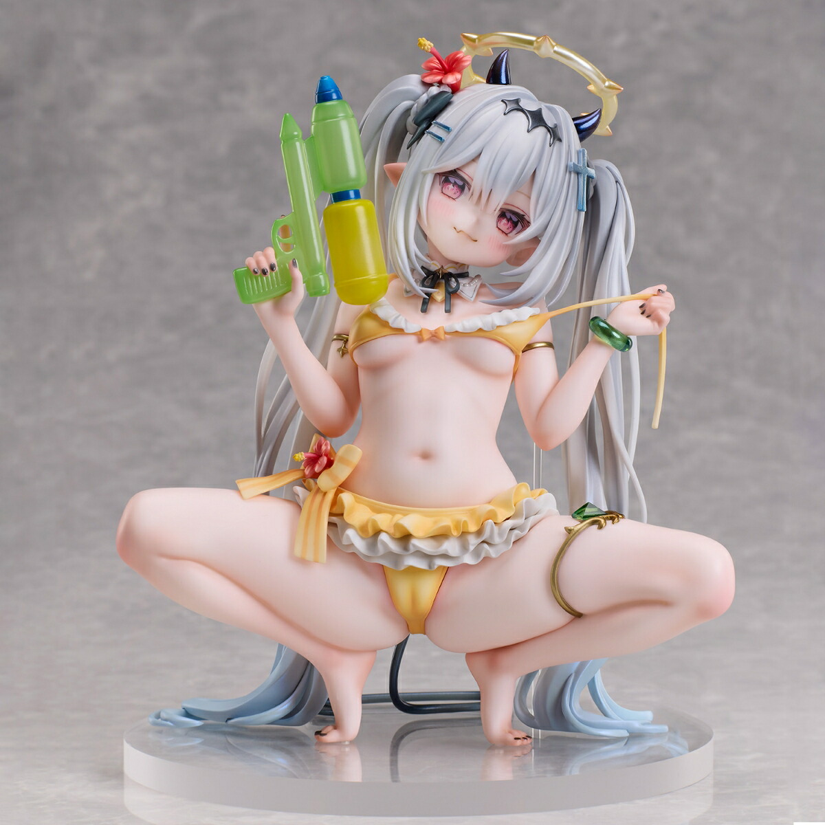 ブックス: chihiroイラスト『銀髪ちゃん』 1/6スケール完成品フィギュア 【UC002131-01】 (彩色済み完成品フィギュア) - 玩具 - 4589642716099 : ゲーム