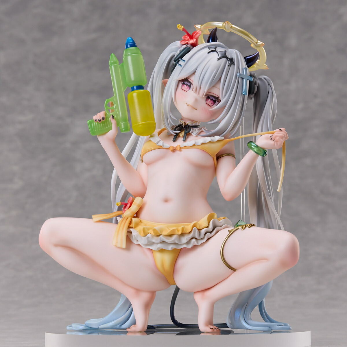 ブックス: chihiroイラスト『銀髪ちゃん』 1/6スケール完成品フィギュア 【UC002131-01】 (彩色済み完成品フィギュア) - 玩具 - 4589642716099 : ゲーム