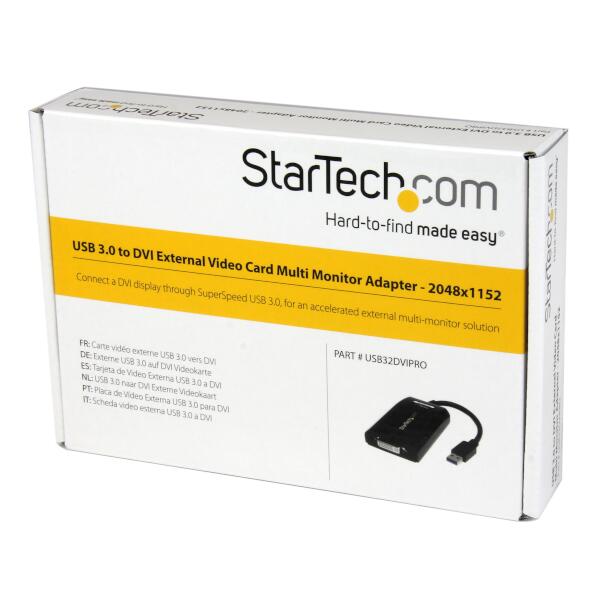 ブックス: USB 3.0 - DVI／VGA変換ディスプレイアダプタ 2048x1152対応 - StarTech.com - 0065030846110 : PCソフト・周辺機器