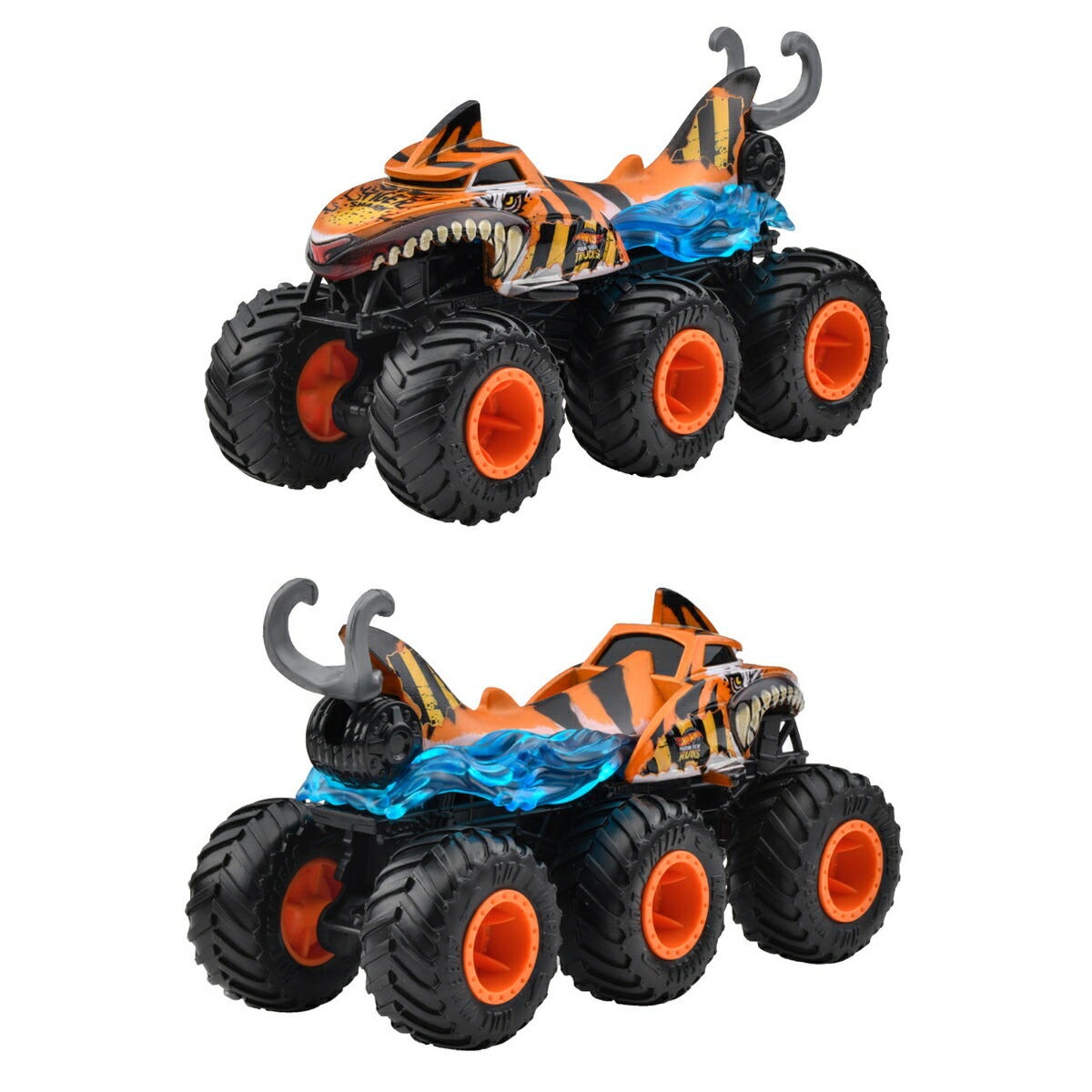 ホットウィール(HotWheels)モンスタートラックトランスポーターアソート乗り物おもちゃミニカー4台入りBOX販売3歳からマルチHWN86-986K