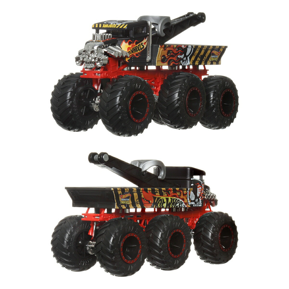 ホットウィール(HotWheels)モンスタートラックトランスポーターアソート乗り物おもちゃミニカー4台入りBOX販売3歳からマルチHWN86-986K
