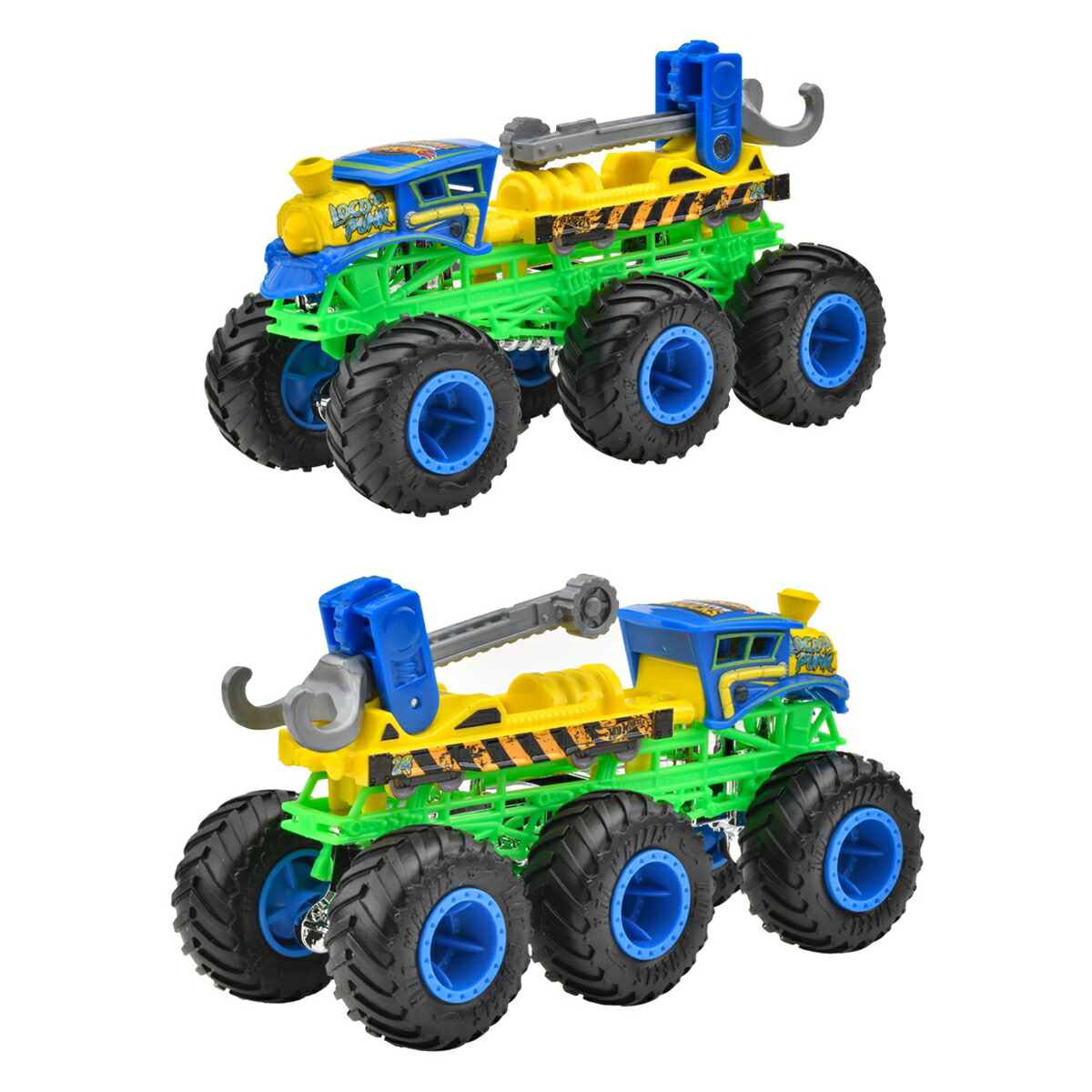 ホットウィール(HotWheels)モンスタートラックトランスポーターアソート乗り物おもちゃミニカー4台入りBOX販売3歳からマルチHWN86-986K