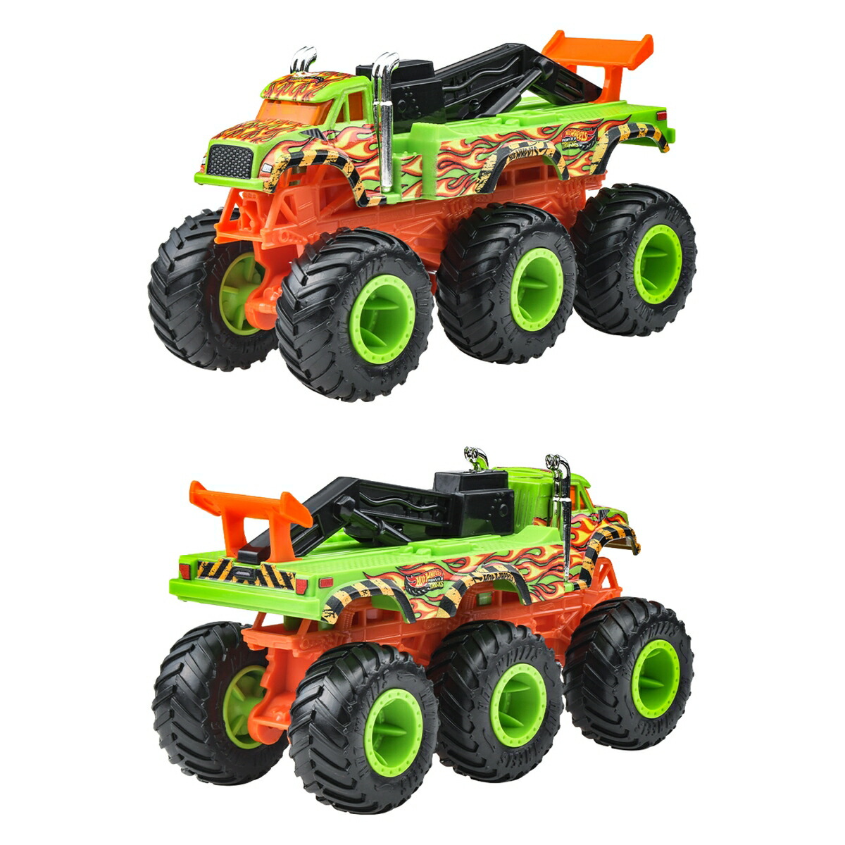 ホットウィール(HotWheels)モンスタートラックトランスポーターアソート乗り物おもちゃミニカー4台入りBOX販売3歳からマルチHWN86-986K