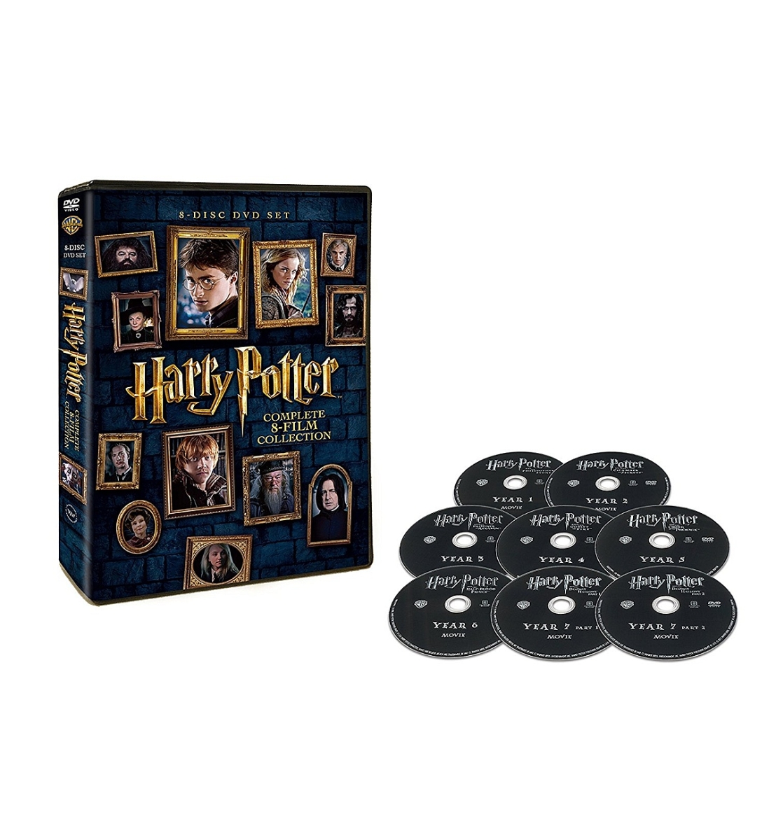 ハリー・ポッター 8-Film DVDセット画像