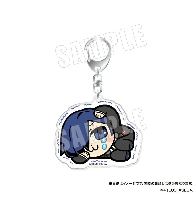 ペルソナ3 カットインキーホルダー 主人公 結城理 ペルソナ25thフェス ペルソナ3 カットインキーホルダー 主人公 結城理 ペルソナ25thフェス