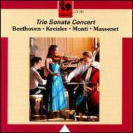 【輸入盤】Trio Sonata Concert-for Piano, Violin & Contrabass: Beethoven, Kreisler, Massenet画像