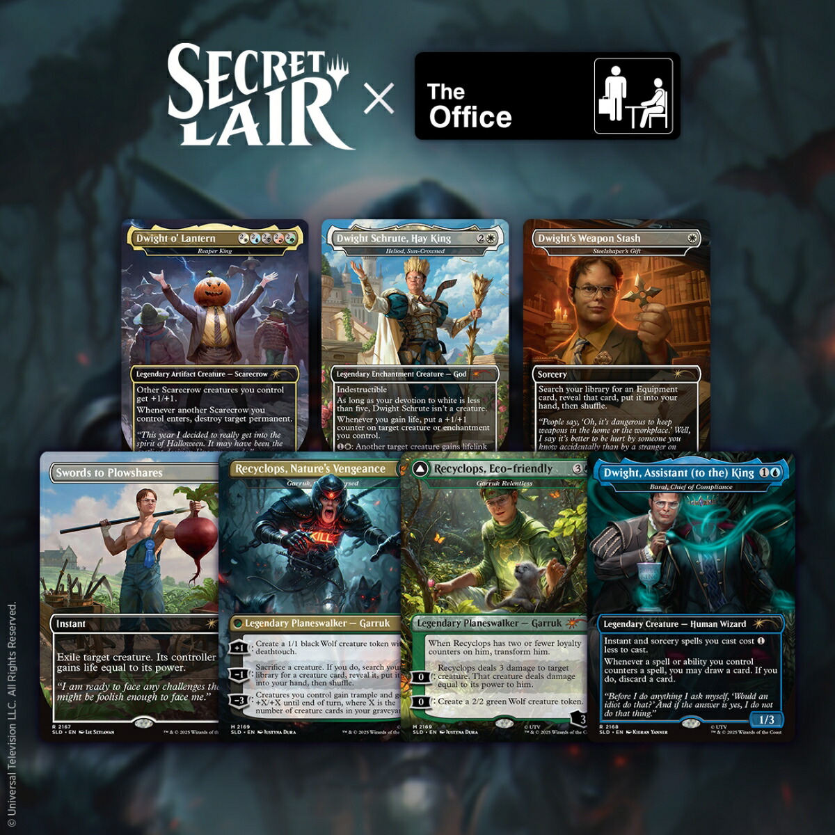 マジック：ザ・ギャザリング Secret Lair Secret Scare Superdrop Secret Lair x The Office: Dwight's Destiny【クレジットカード決済限定】画像