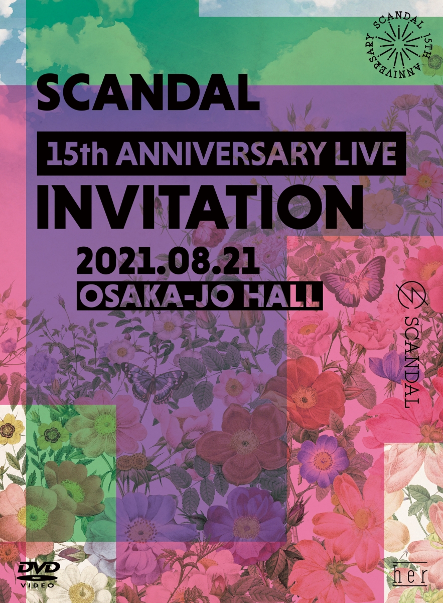 SCANDAL 15th ANNIVERSARY LIVE 『INVITATION』 at OSAKA-JO HALL(初回限定盤 DVD＋2CD＋特製フォトブックレット )画像