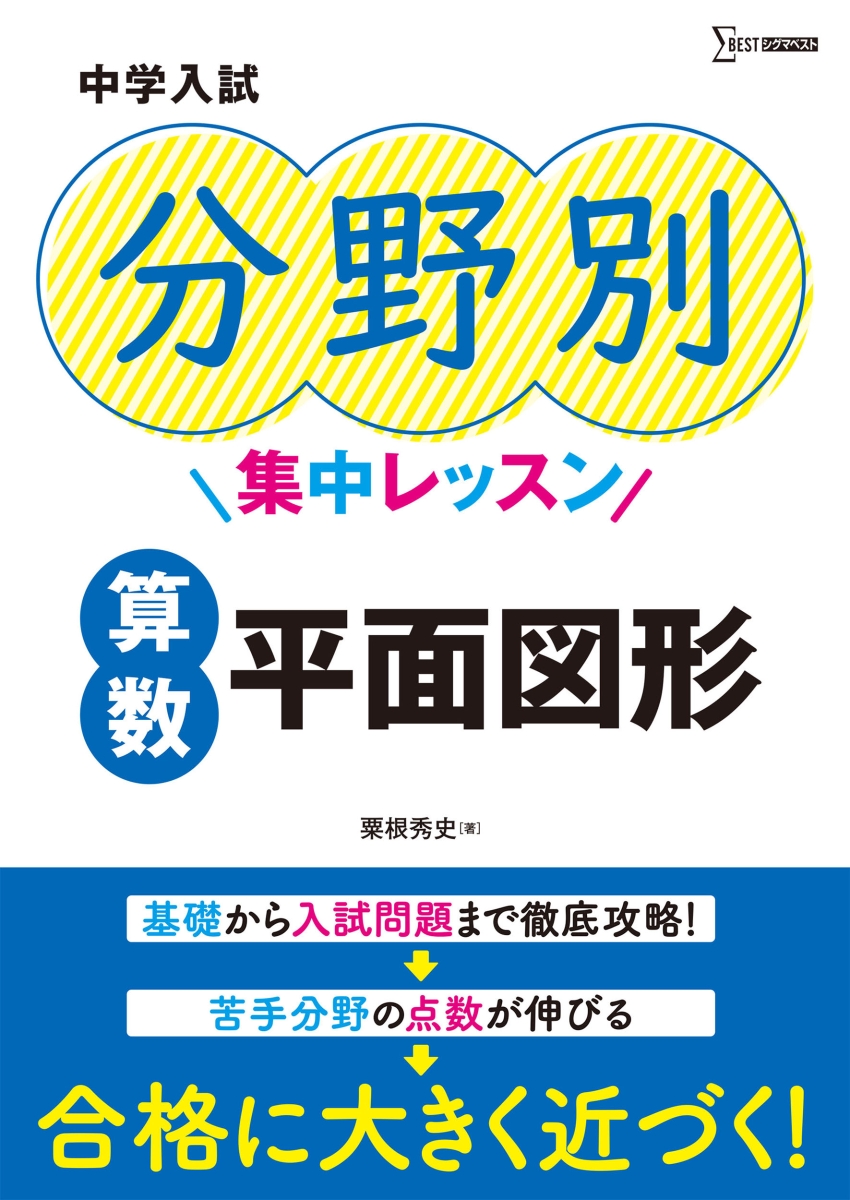 楽天ブックス 中学入試 分野別集中レッスン 算数 平面図形 粟根 秀史 本