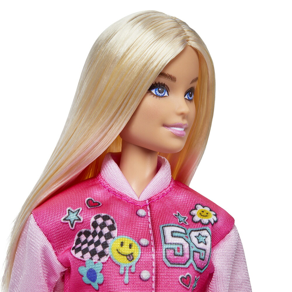 バービー(Barbie)ドール＆ファッションスクールカジュアルのセットきせかえ人形・ハウスままごと・ごっこ遊びバービー人形3歳からピンクHRG84