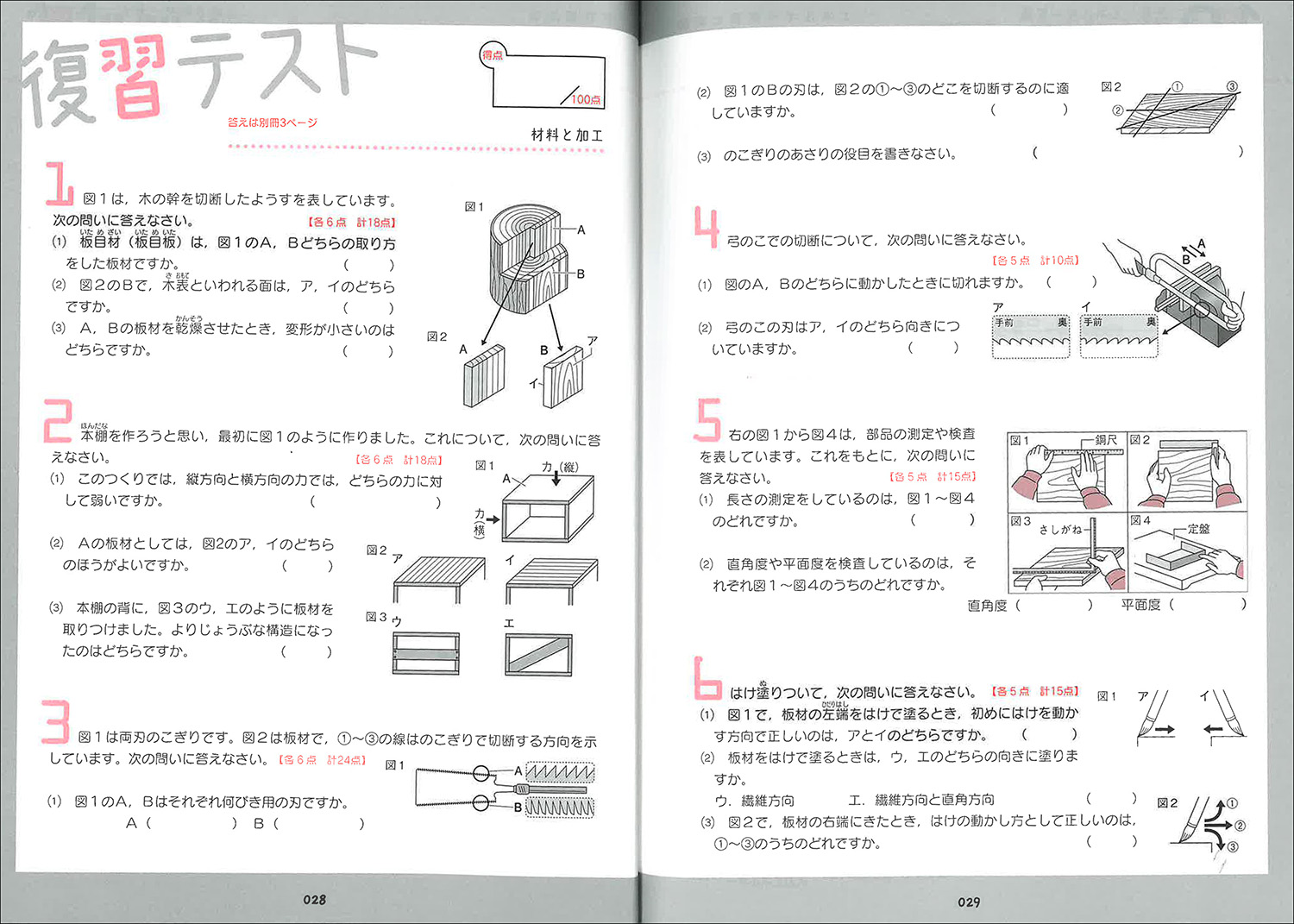 中 1 技術 木材 の 特徴 問題 Kekkonshiki Infotiket Com