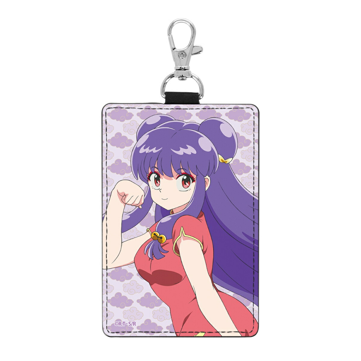 TVアニメ「らんま1/2」シャンプー ナスカン付き1ポケットパスケース画像