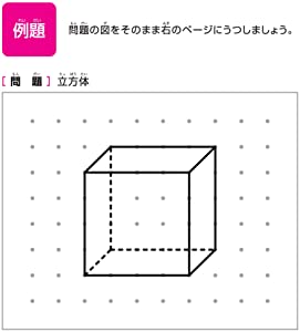 考える力を育てる天才ドリル立体図形が得意になる点描写【小学校全学年用算数】[認知工学]