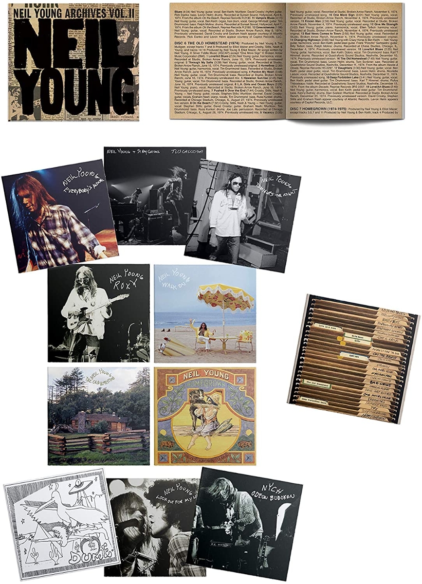 ブックス: 【輸入盤】ニール・ヤング・アーカイブス・VOL．2（1972-1976） - NEIL YOUNG - 0093624926214 : CD