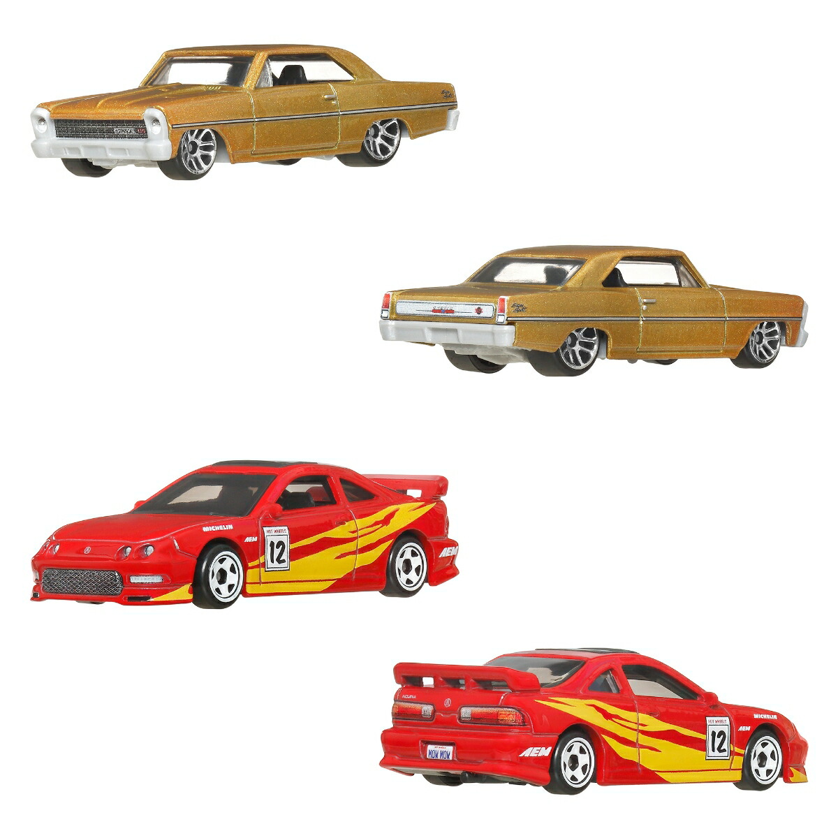 �ۥåȥ�������(HotWheels)�磻��ɡ����ԡ���10�ѥå��������Ⱦ��ʪ�������ߥ˥���10������3�Ф���ޥ��JCT92-986A