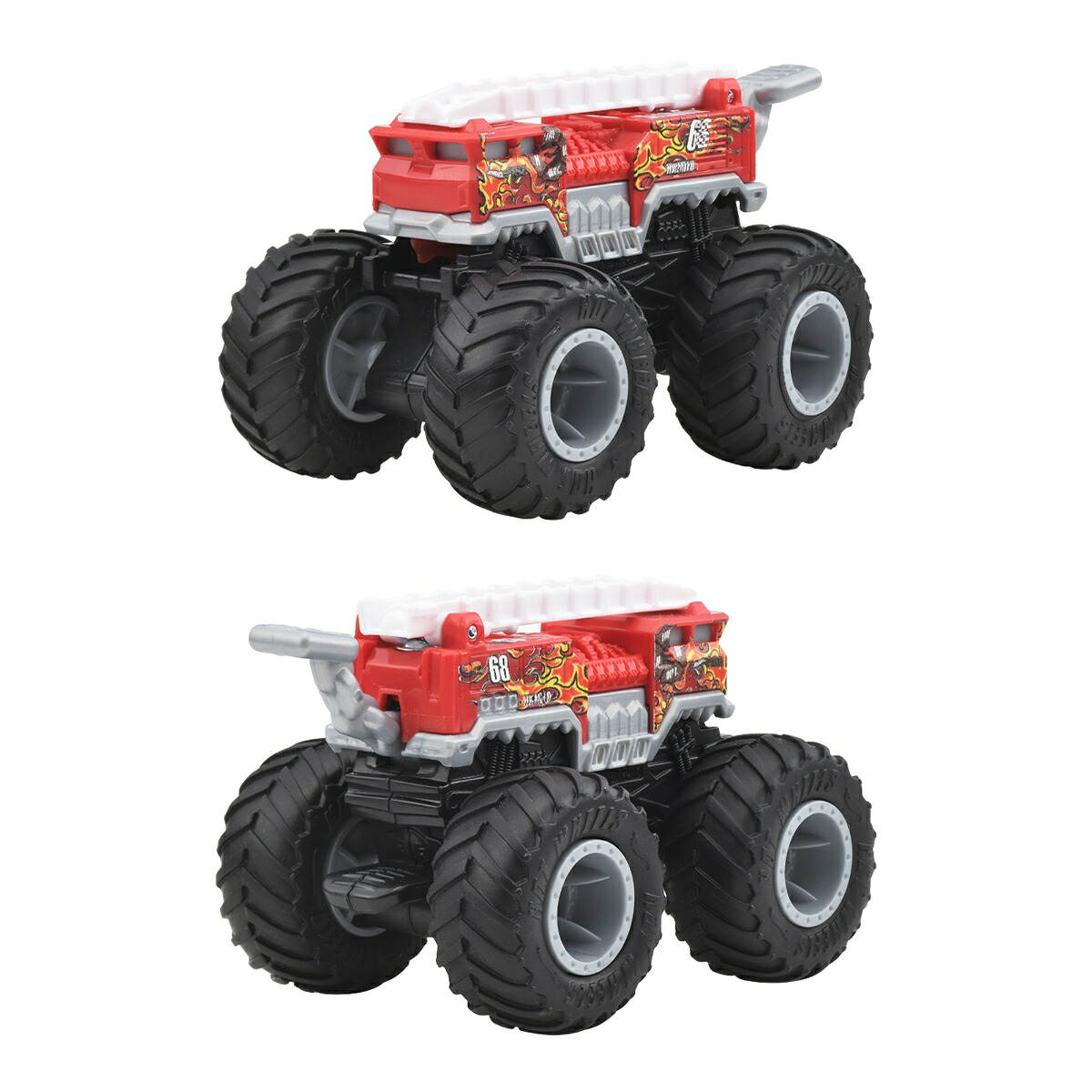 ホットウィール(HotWheels)モンスタートラックアタックパックアソート乗り物おもちゃミニカー5台入りBOX販売3歳からマルチJMK92-986A