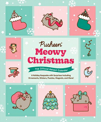 Pusheen Meowy Christmas: The Official Advent Calendar: A Holiday Keepsake with Surprises Including O