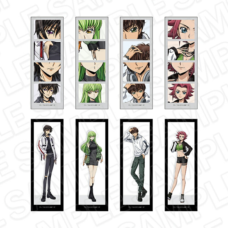 アニメ「コードギアス 反逆のルルーシュ」 フォトグレイ風ステッカー（ランダム） Street ver．画像