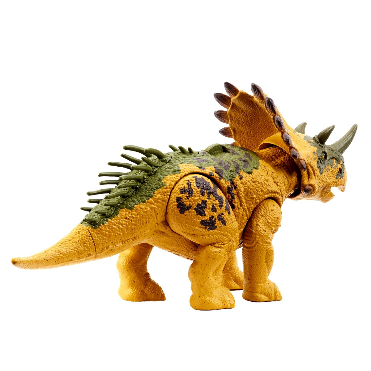 マテルジュラシックワールド(JURASSICWORLD)アクションフィギュアほえる！レガリケラトプス【恐竜おもちゃ】【全長:約33cm】【4才~】HLP19