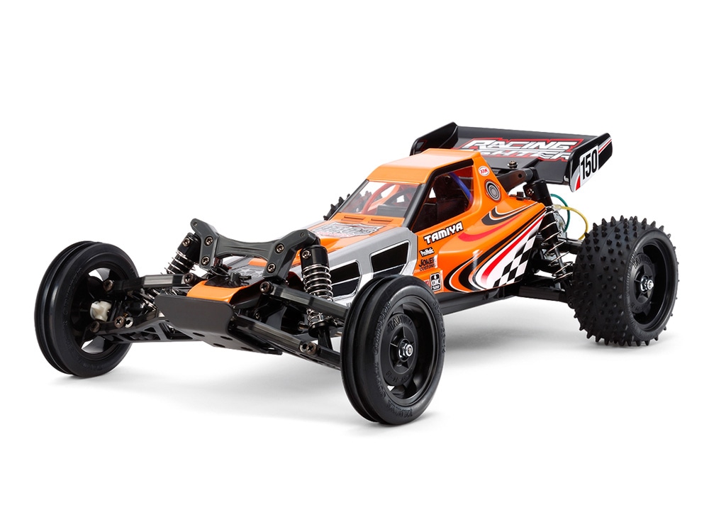 電動RCカーシリーズ 1/10RC レーシング ファイター (DT-03シャーシ) 【58628】 (ホビーラジコン キット)画像