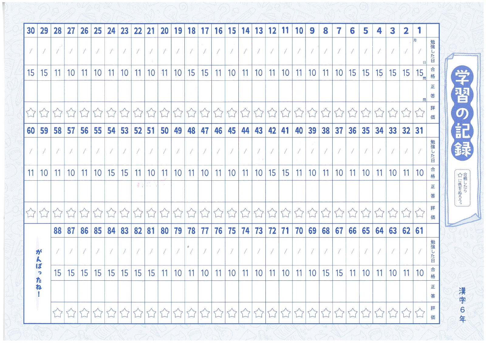 楽天ブックス 小6 5分間復習プリント 漢字 学力 集中力up 総合学習指導研究会 9784424286288 本