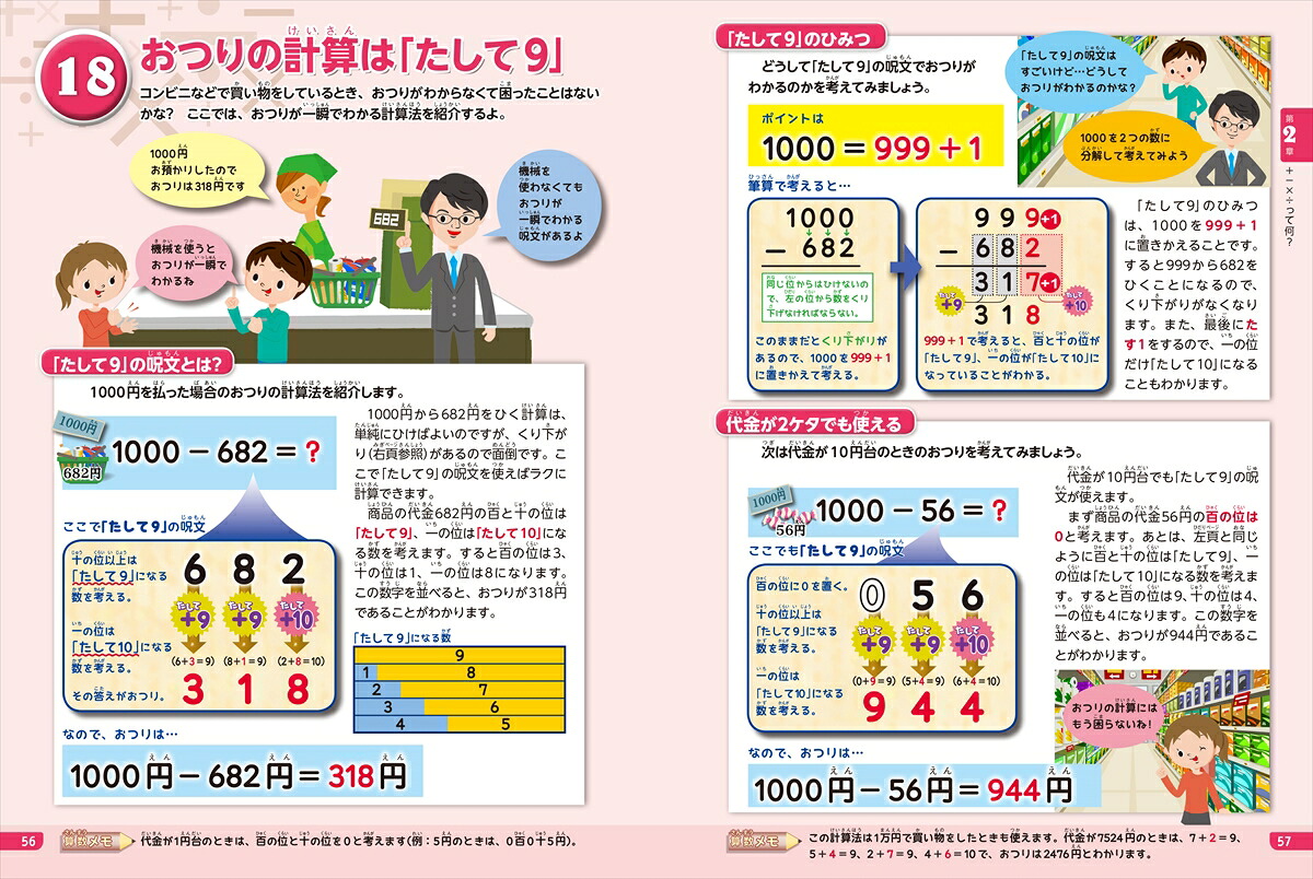 算数なるほど大図鑑 考える力が身につく！好きになる オールカラー 