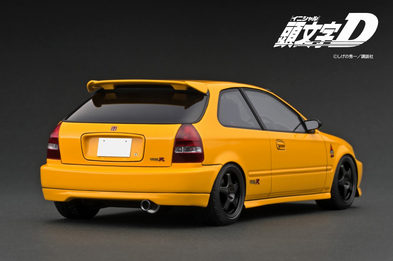 楽天ブックス ignition model 1/18 『頭文字D』 INITIAL D Honda CIVIC (EK9) Type R