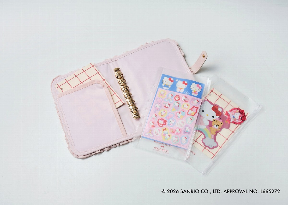 MaisondeFLEUR��HELLOKITTY�������ޥ��������BOOKPINK