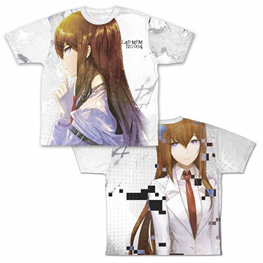 STEINS;GATE 牧瀬紅莉栖 両面フルグラフィックTシャツ/XL画像