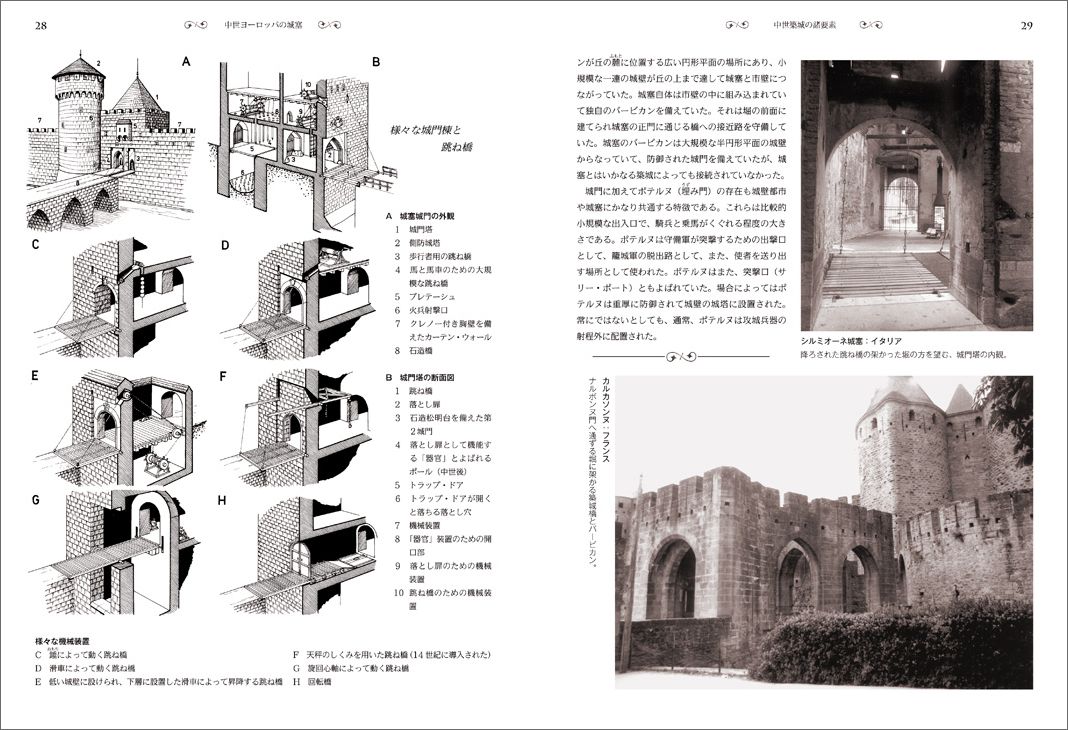 中世ヨーロッパの城塞 攻防戦の舞台となった中世の城塞 要塞 および城壁都 J E カウフマン 本 楽天ブックス