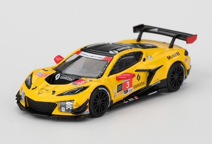 MINI-GT 1/64 シボレー コルベット Z06 GT3.R IMSA デイトナ24時間 2025 #3 Corvette Racing by Pratt Miller Motorsports 【MGT01168-L】 (ミニカー)画像