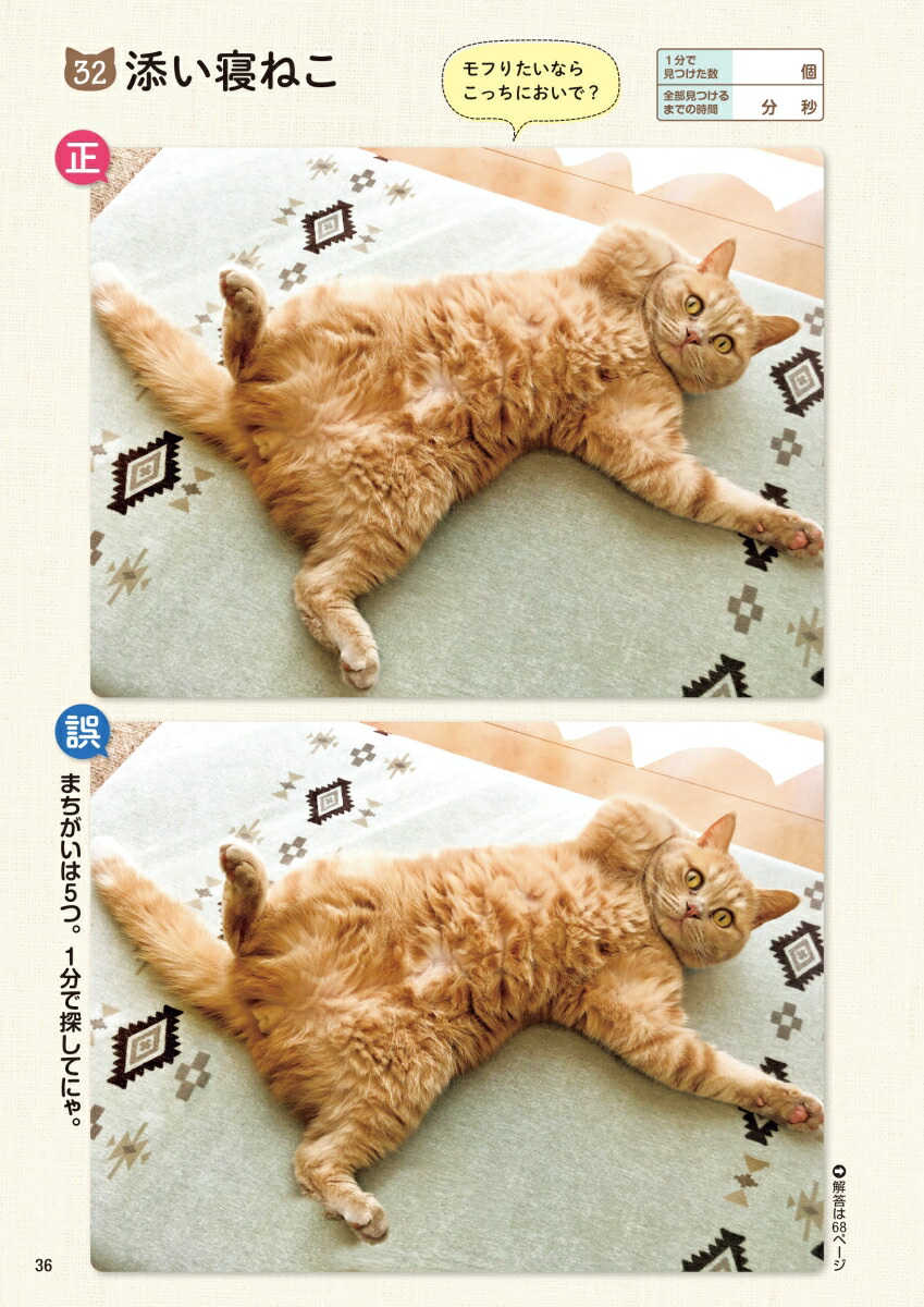 毎日脳活スペシャルねこのまちがいさがし1[古賀良彦]