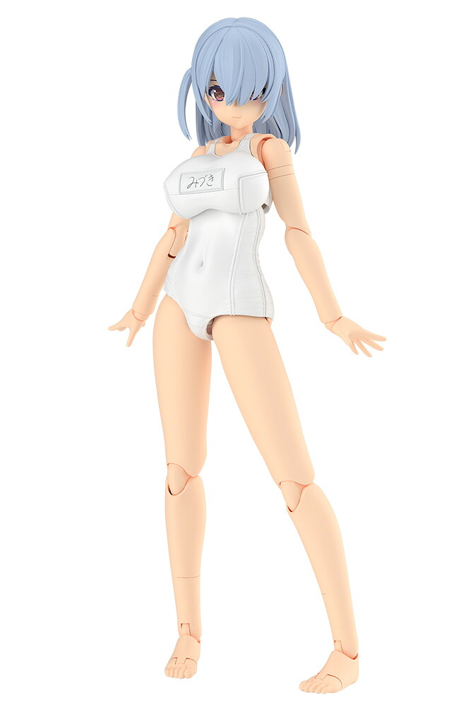 『フレームアームズ・ガール』 ミヅキ School Swimsuits ホワイトVer. 【FG201】 (プラモデル)