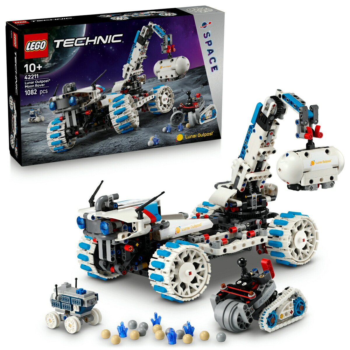 レゴ(LEGO) テクニック Lunar Outpost(R) 月面探査車 42211 [ おもちゃ 玩具 プレゼント 10歳 11歳 12歳 ]画像