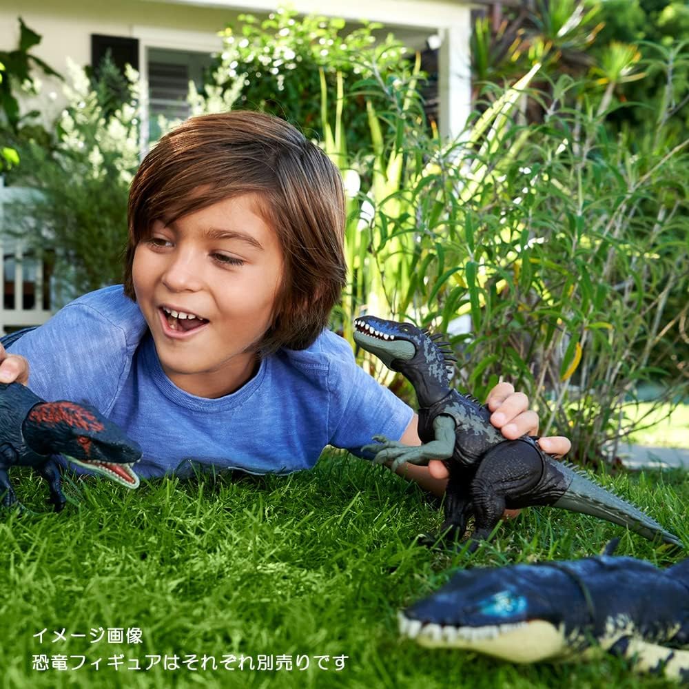 マテルジュラシックワールド(JURASSICWORLD)アクションフィギュアほえる！ドリプトサウルス【恐竜おもちゃ】【全長:約29.5cm】【4才~】HLP15