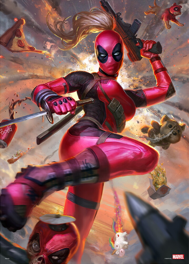 楽天ブックス Lady Deadpool マーベル デッドプール 1000ピース 玩具 ゲーム