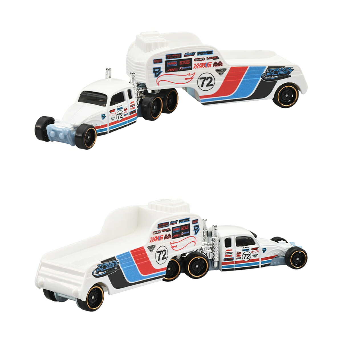 ホットウィール(HotWheels)トラックフリートアソート乗り物おもちゃミニカー6台入りBOX販売3歳からマルチHYT56-986D