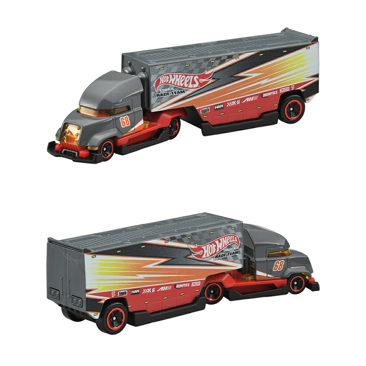 ホットウィール(HotWheels)トラックフリートアソート乗り物おもちゃミニカー6台入りBOX販売3歳からマルチHYT56-986D
