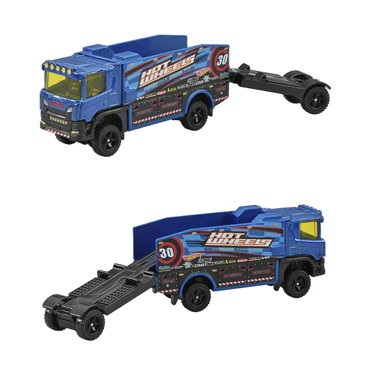 ホットウィール(HotWheels)トラックフリートアソート乗り物おもちゃミニカー6台入りBOX販売3歳からマルチHYT56-986D