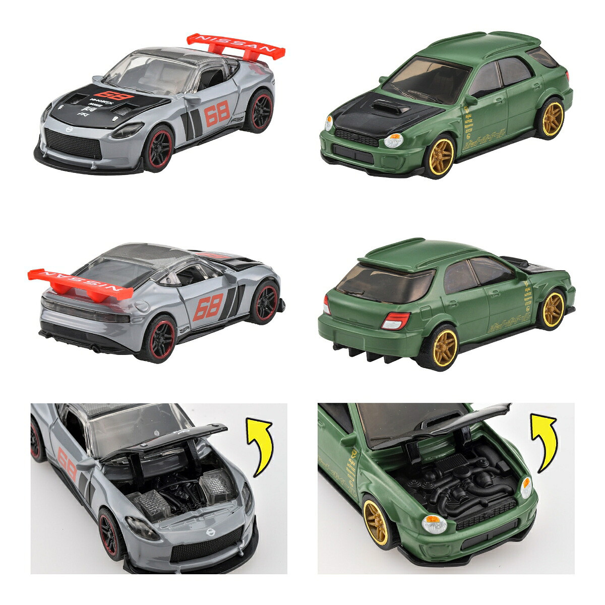 ホットウィール(HotWheels)プルバックアソート乗り物おもちゃミニカー8台入りBOX販売3歳からマルチHPT04-986Q