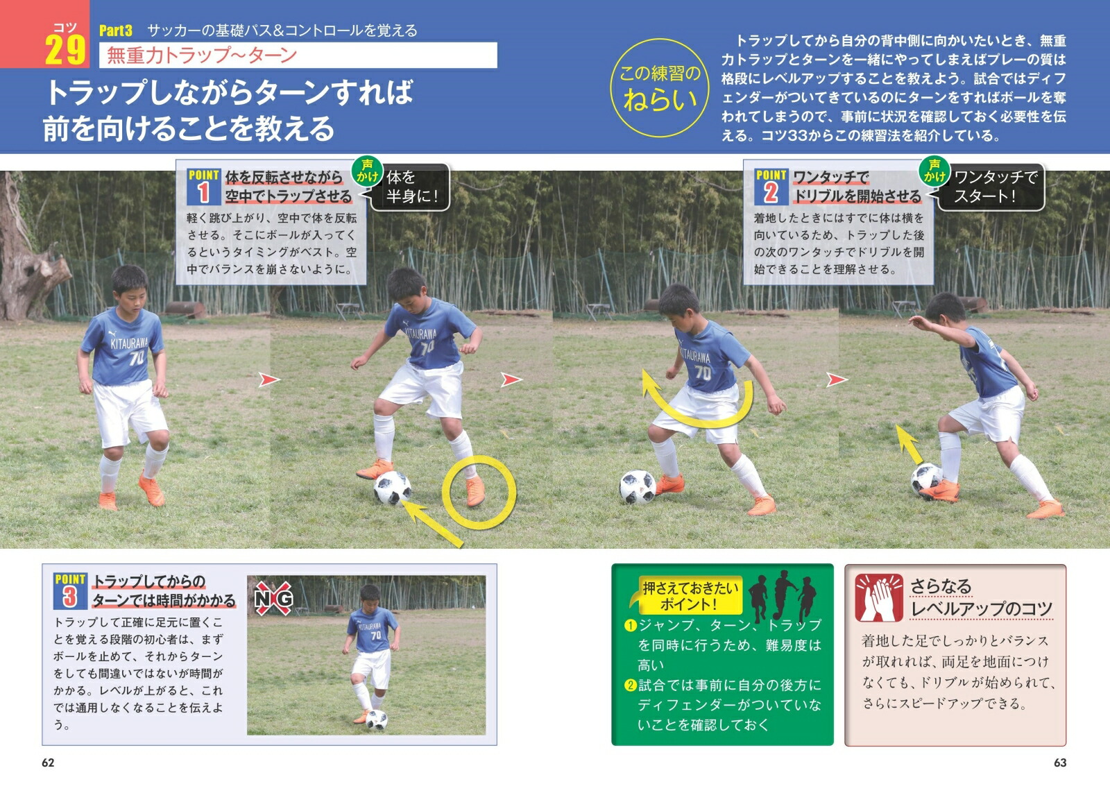 「サッカーの教え方」読んで差がつく60のコツ新装版練習法や言葉がけの工夫で子どもの能力をぐんぐん伸ばす[吉野弘一]