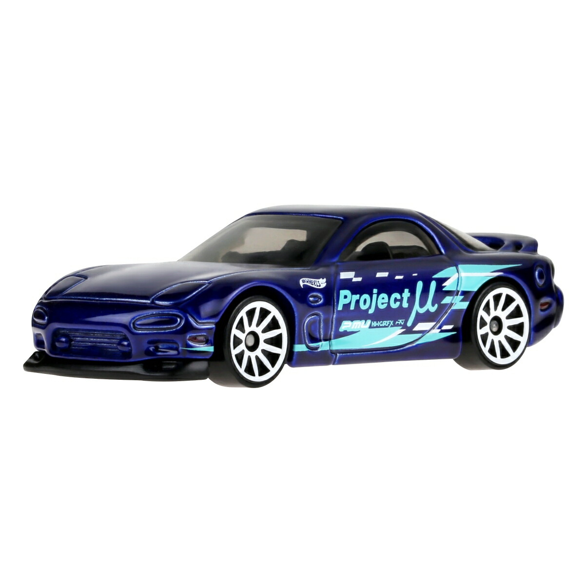 ホットウィール(HotWheels)ベーシックカー'95マツダRX-7乗り物おもちゃミニカー3歳からブルーHXR27