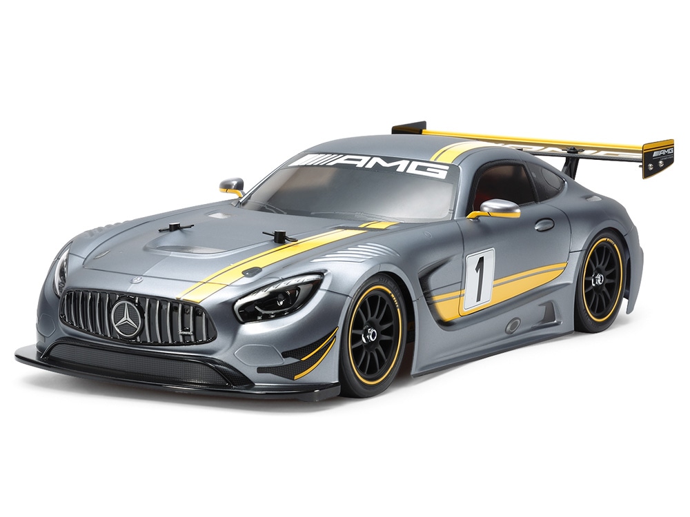 電動RCカーシリーズ 1/10RC MERCEDES-AMG GT3 (TT-02シャーシ) 【58639】 (ホビーラジコン キット)画像