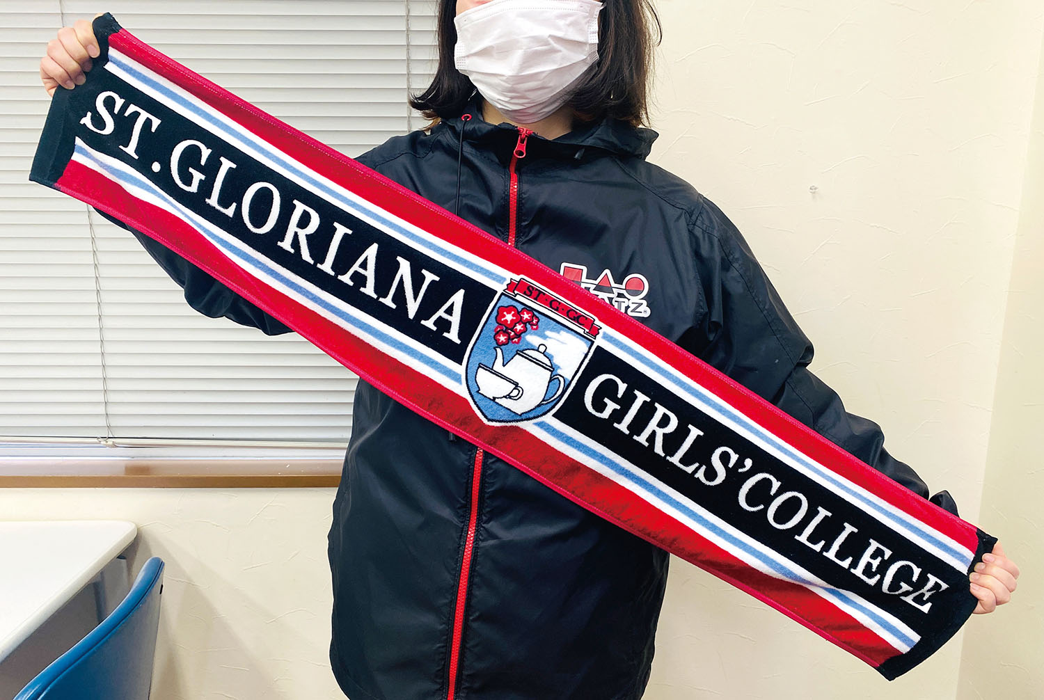 『ガールズ＆パンツァー 最終章』 冬季無限軌道杯 聖グロリアーナ女学院 応援タオル 【GPG-115】 (グッズ)画像