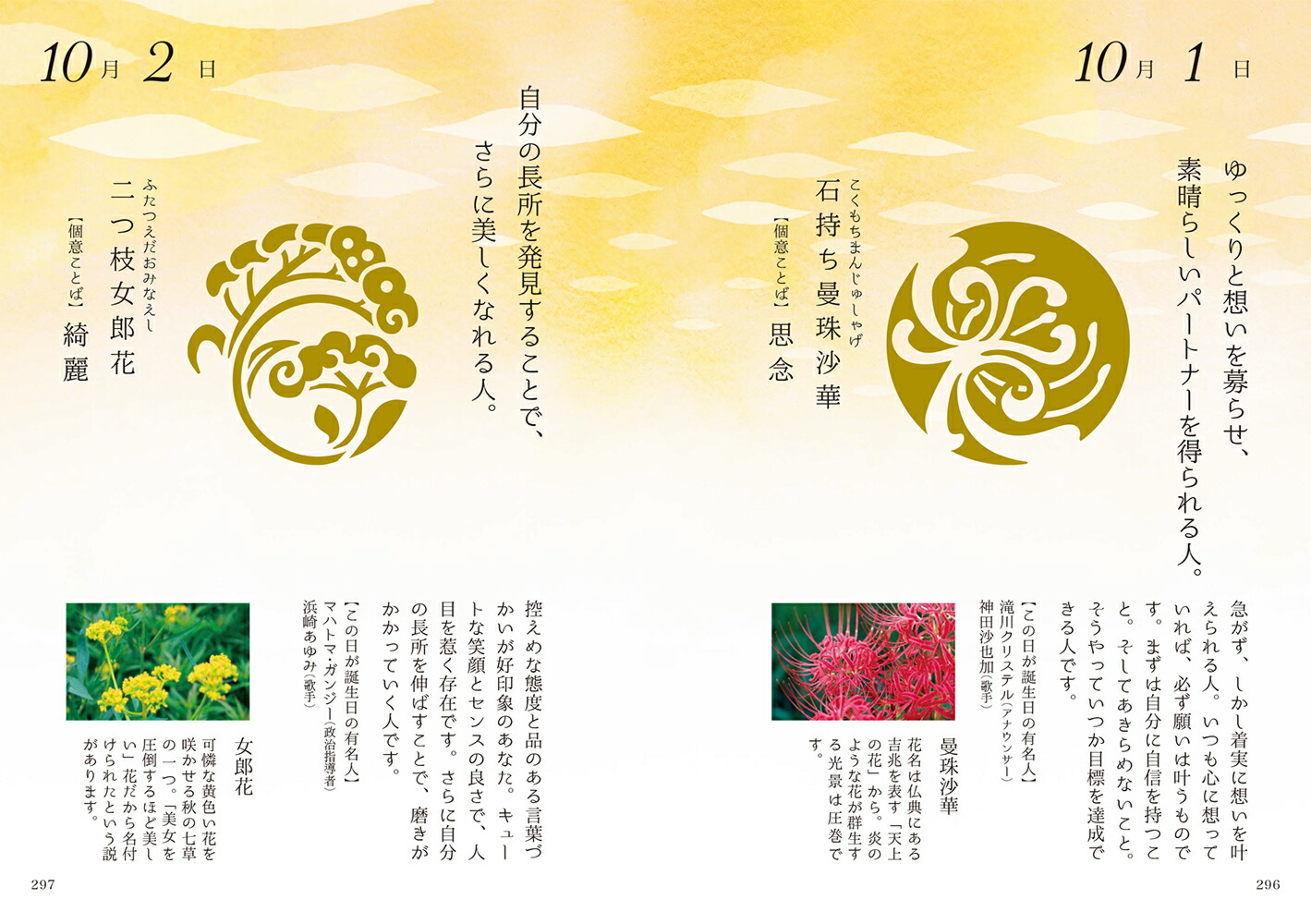 花しるべ手帖誕生日の花個紋[花個紋企画室]