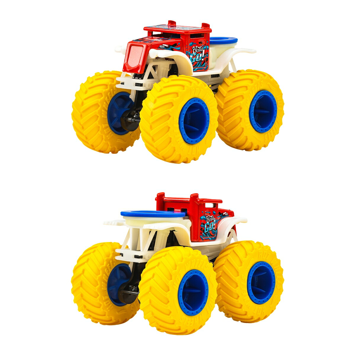 ホットウィール(HotWheels)光る！モンスタートラックアソート乗り物おもちゃミニカー6台入りBOX販売3歳からマルチJFX08-986F