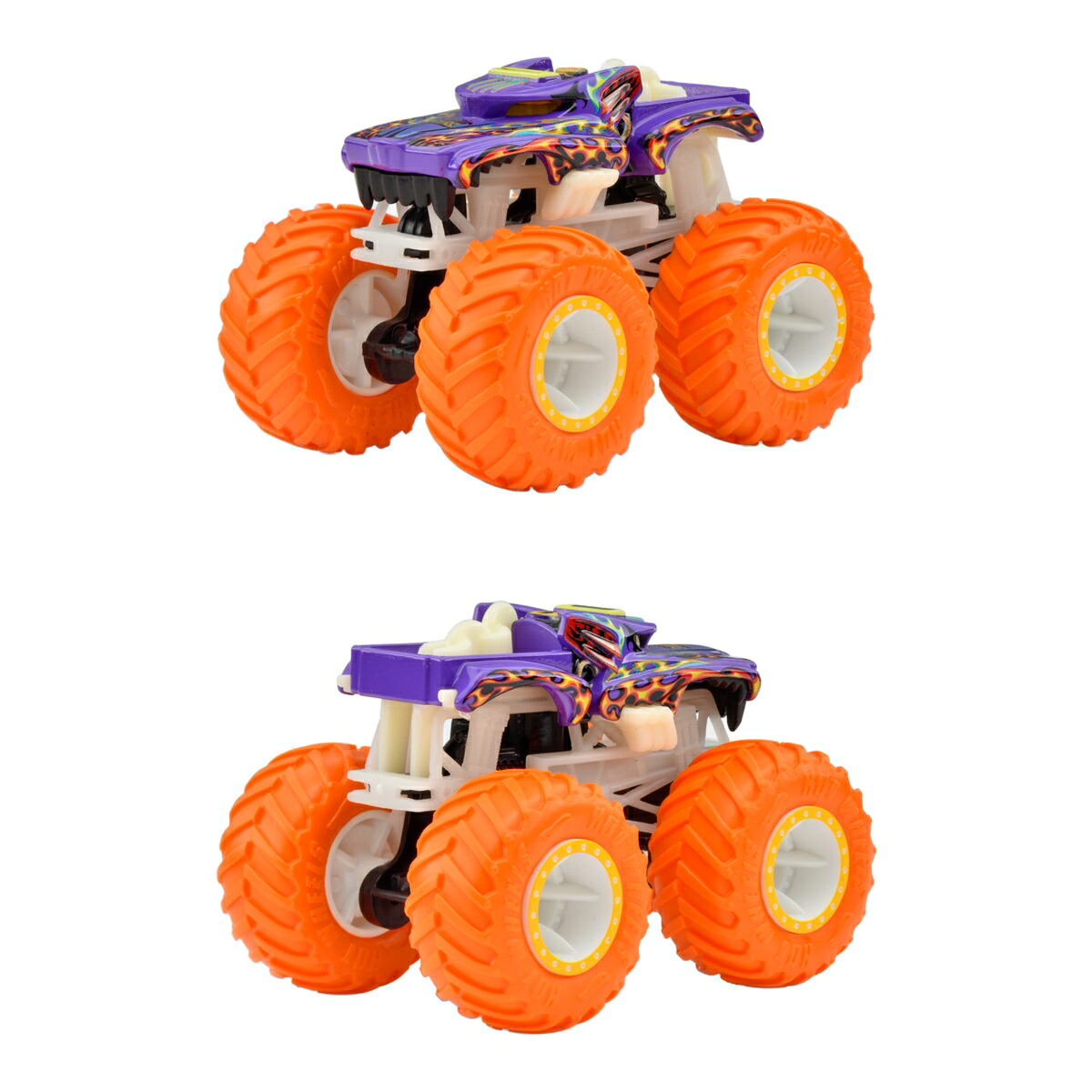 ホットウィール(HotWheels)光る！モンスタートラックアソート乗り物おもちゃミニカー6台入りBOX販売3歳からマルチJFX08-986F