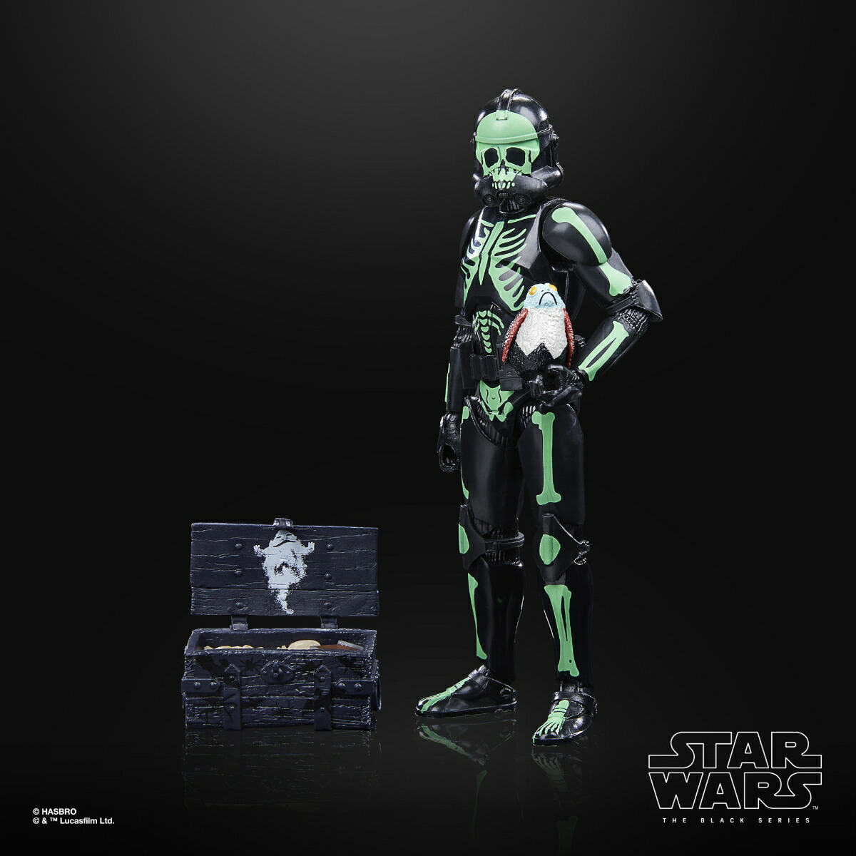 ハズブロ（Hasbro）スター・ウォーズ STAR WARS ブラックシリーズ クローン・トルーパー（ハロウィンエディション）コレクション用 6インチ（15cm）サイズ アクションフィギュア ホリデーテーマ 対象年齢4才以上 F5608 正規品画像