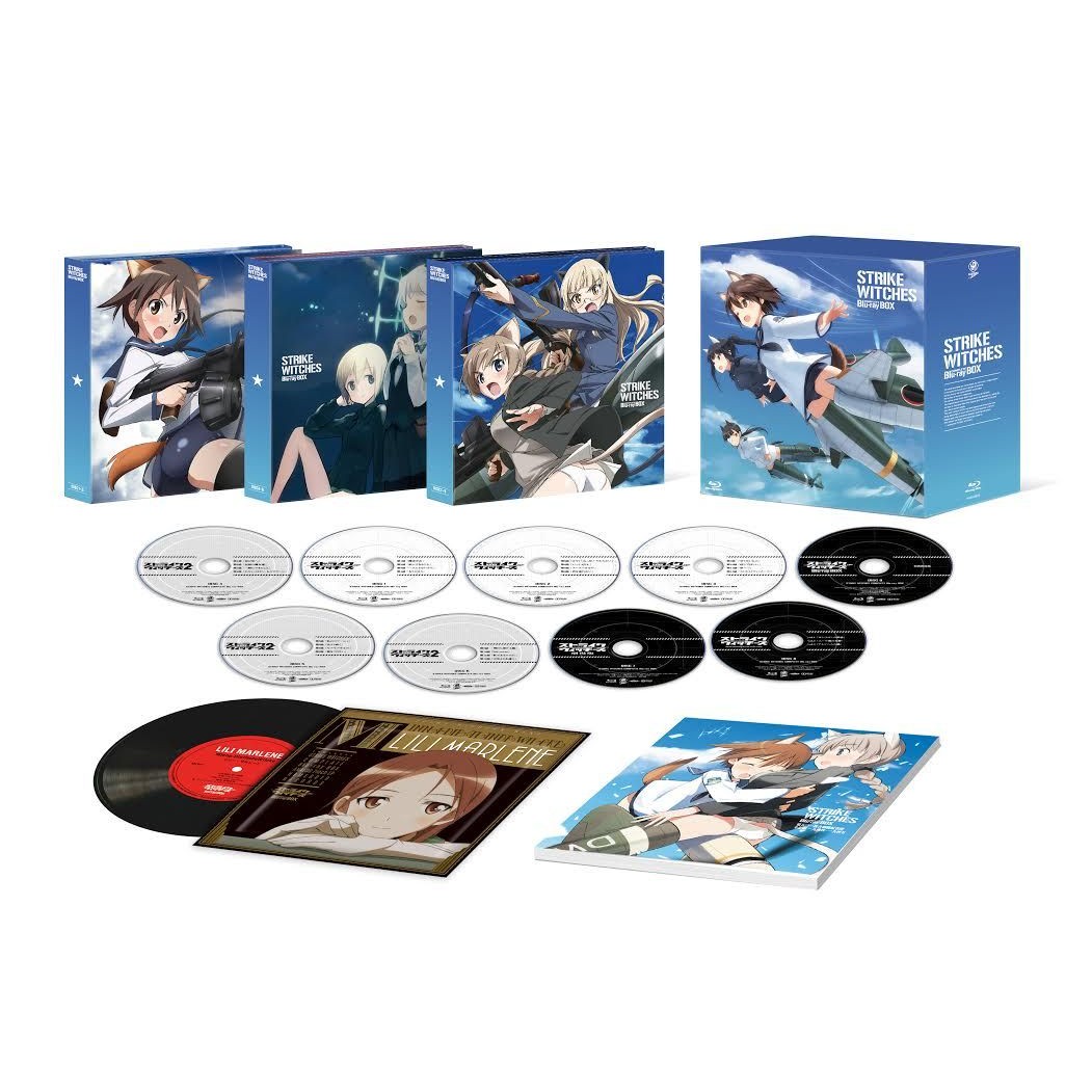 ストライクウィッチーズ Blu-ray 第1期＆第2期 セット 北米版 新品 