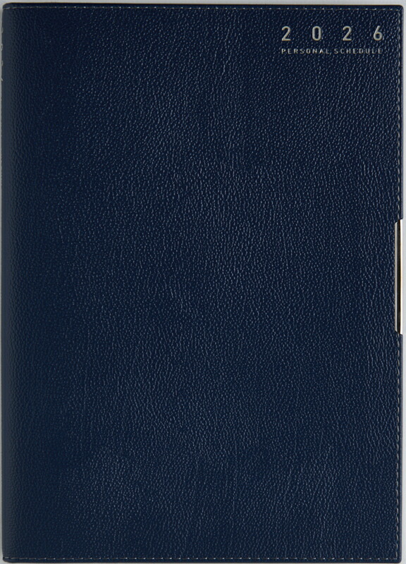 2026年　手帳　4月始まり　No.645　T'ディレクションダイアリー ワイド　　[ネイビー]高橋書店　A5判　　ウィークリー画像